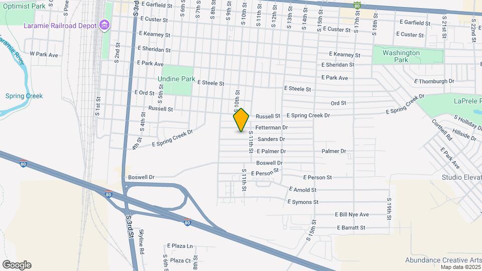 1007 Sanders Dr Map and Location Details