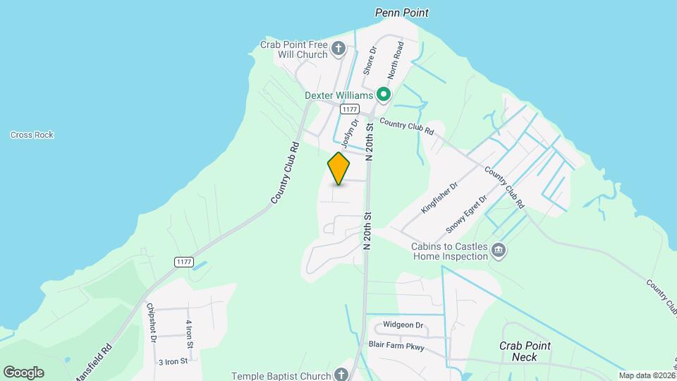 1908 Joslyn Dr Map and Location Details