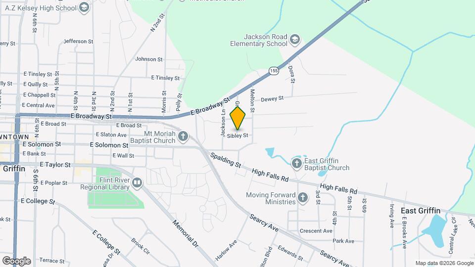 102 Grady St Map and Location Details