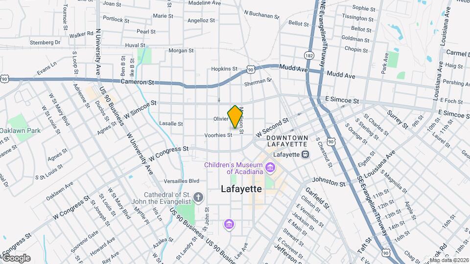 408 Voorhies St Map and Location Details