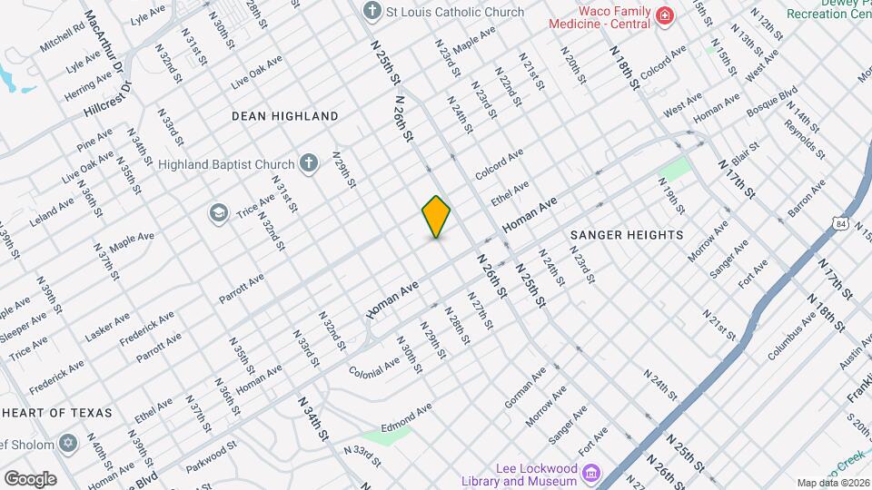 2700 Ethel Ave Map and Location Details