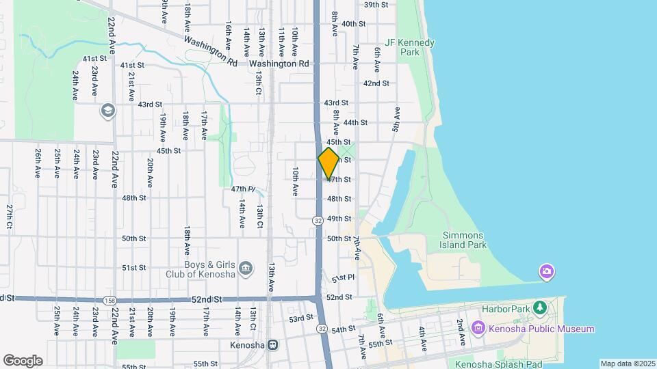 811 47th St, Unit 2 Map and Location Details