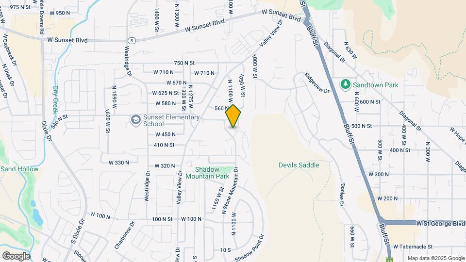 438 N Stone Mountain Dr, Unit 45 Map and Location Details