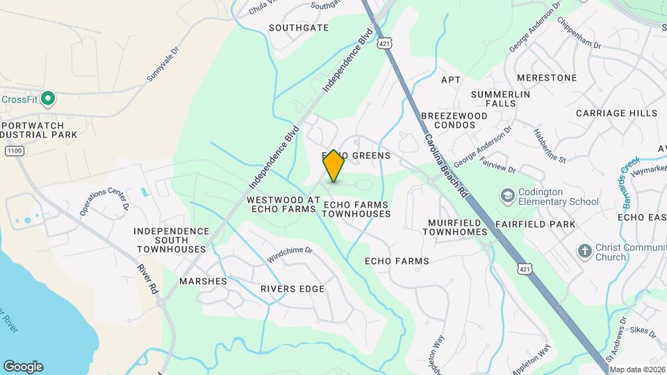 811 Coosaw Pl Map and Location Details