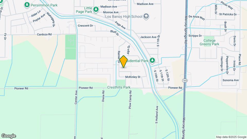710 Foothill St Map and Location Details