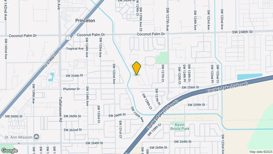 25415 SW 129th Pl Map and Location Details