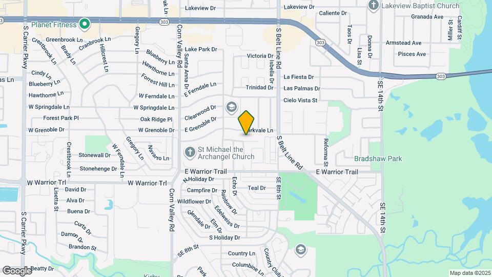 702 Southridge Ct Map and Location Details