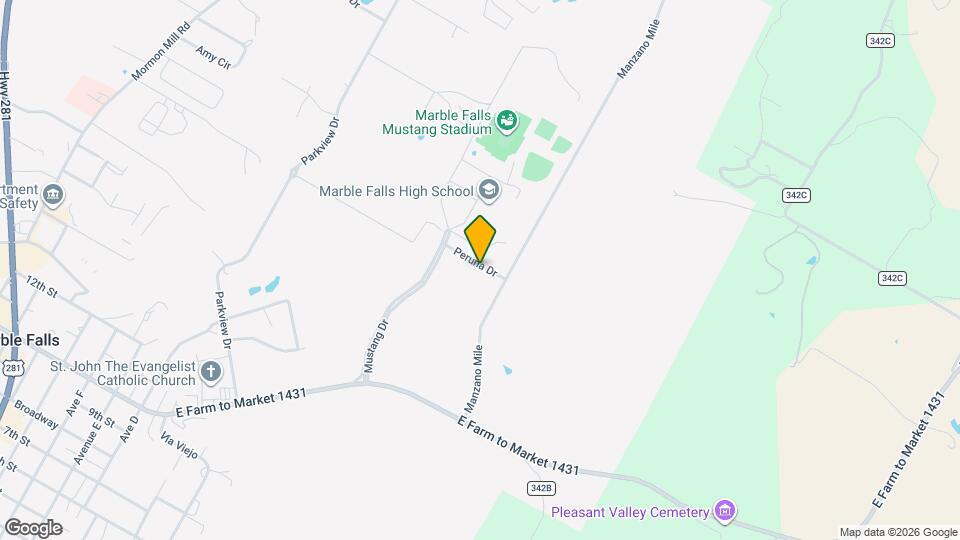 210 Peruna Dr Mapa y Detalles de la Ubicación