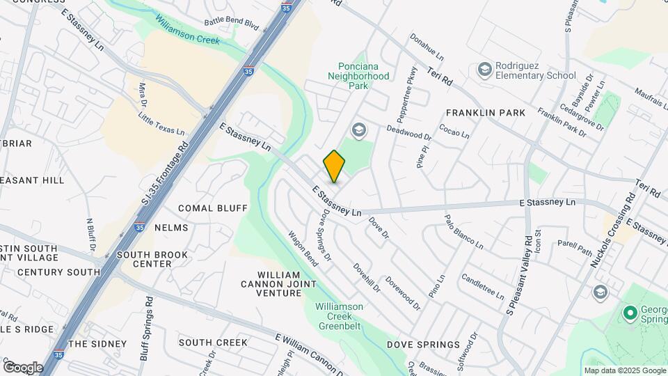 2107 Conestoga Trail Map and Location Details