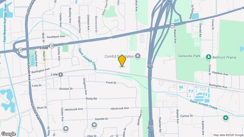 4713 Elm St, Unit 1W Map and Location Details