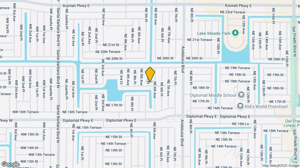 1809 NE 5th Ct Map and Location Details