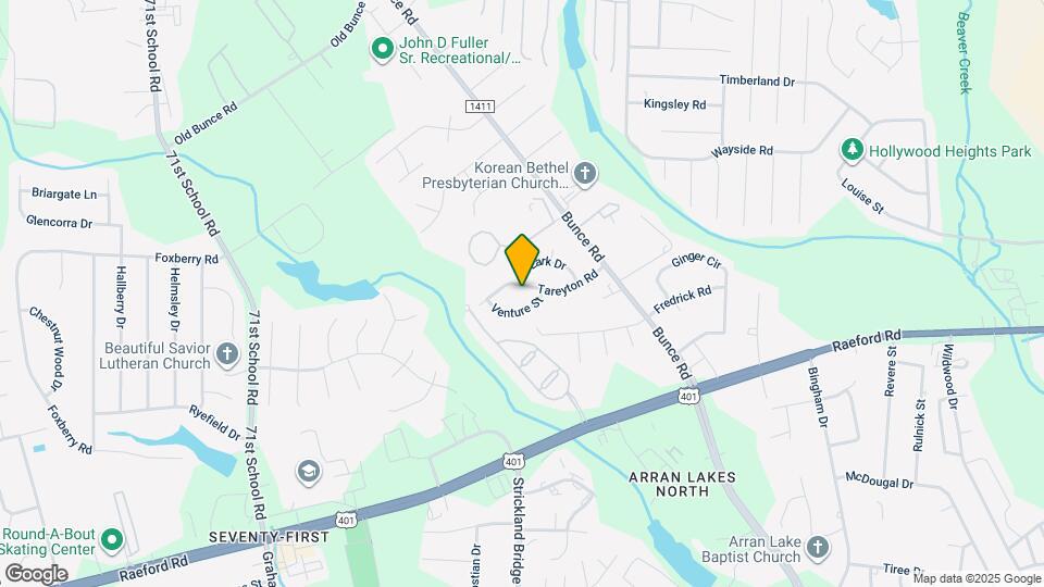 6527 Tareyton Rd Map and Location Details