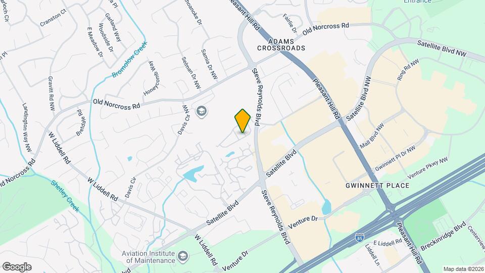 2224 Grovemont Dr Map and Location Details