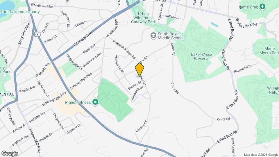 4610 Meadow Ct Map and Location Details