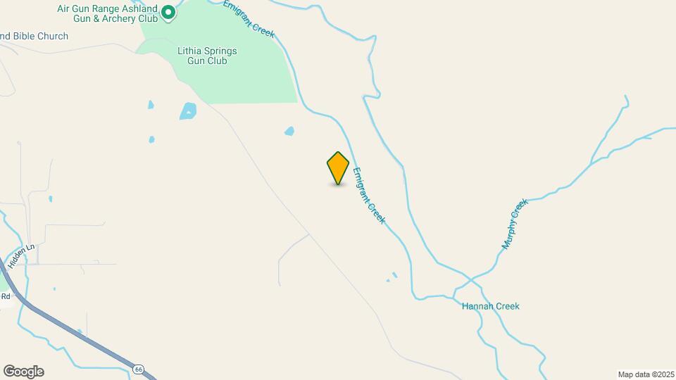 2099 Emigrant Creek Rd Map and Location Details