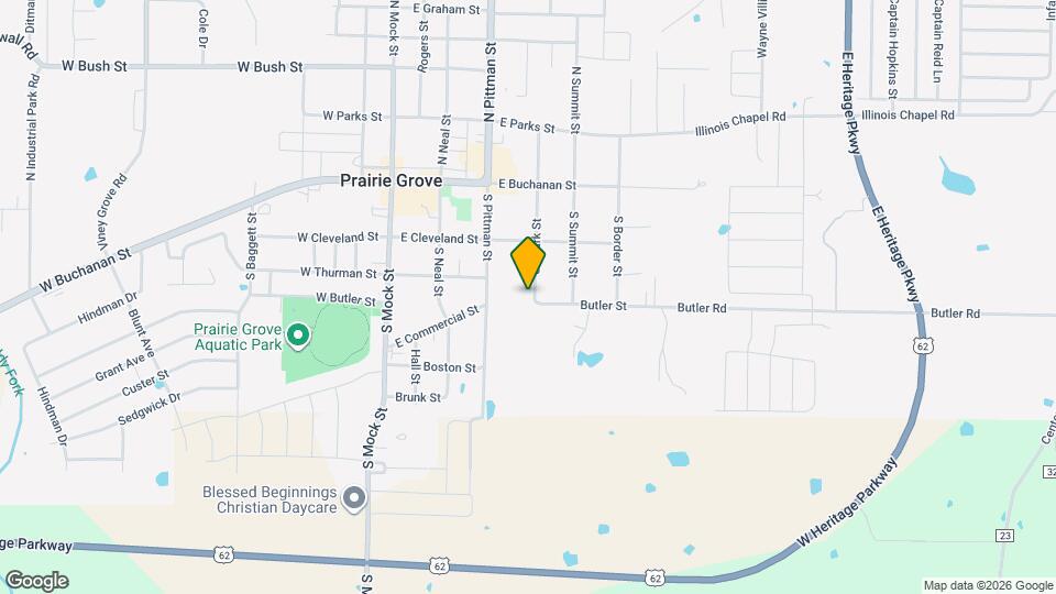 308 S Ozark St Map and Location Details