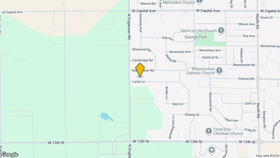 4350 Lariat Ln Map and Location Details