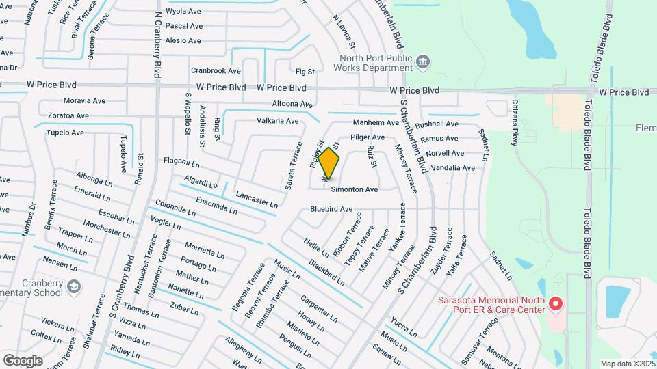 1790 Wendover St Map and Location Details