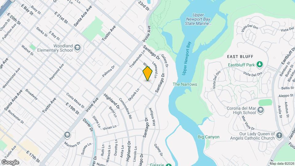 1915 Windward Ln Map and Location Details