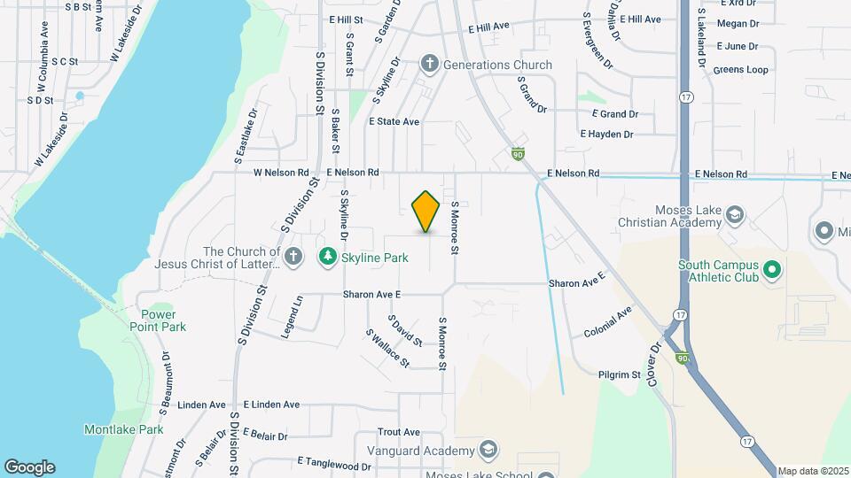 1323 S Monroe St Mapa y Detalles de la Ubicación