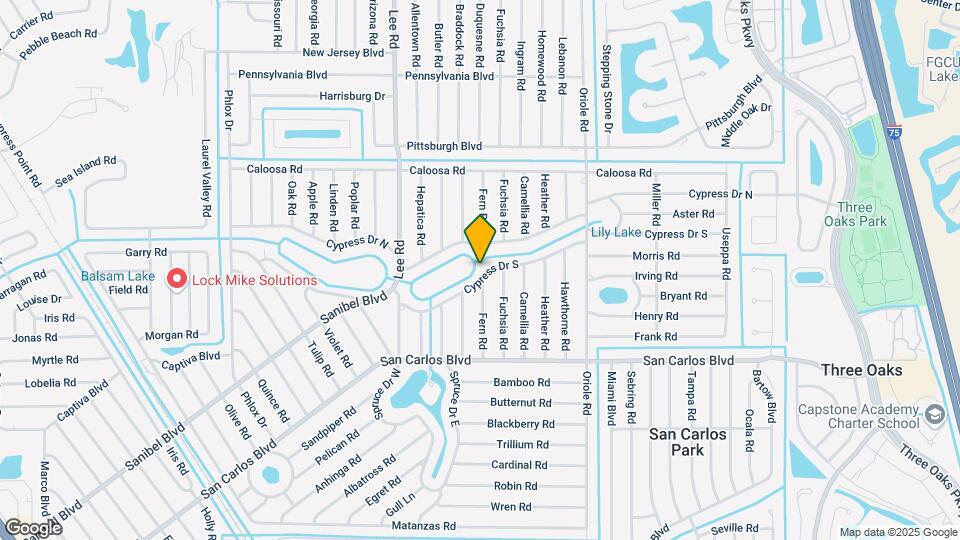 8361 Cypress Dr S Map and Location Details