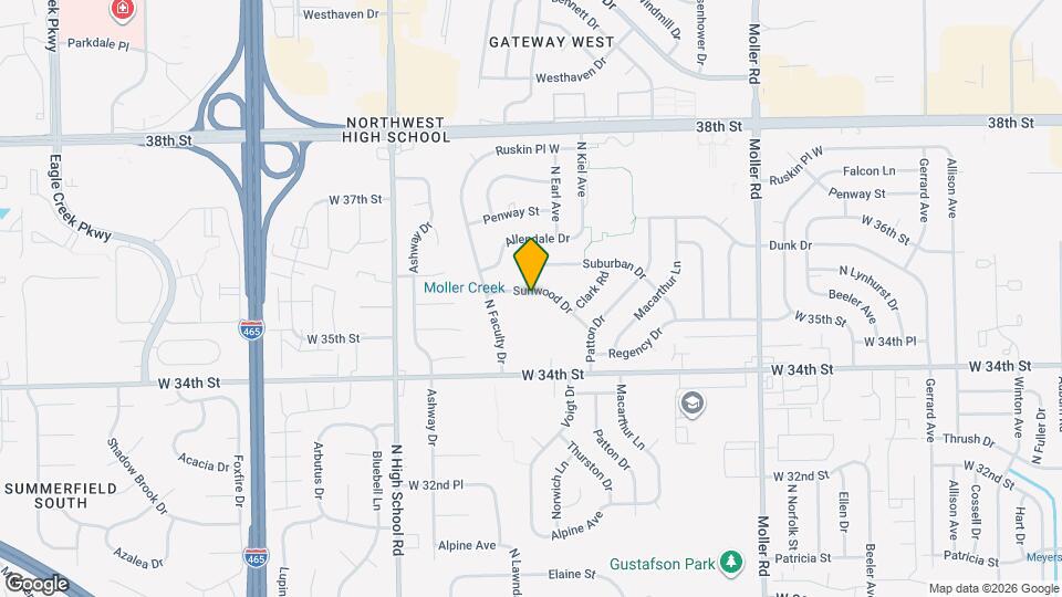5925 Sunwood Dr Map and Location Details