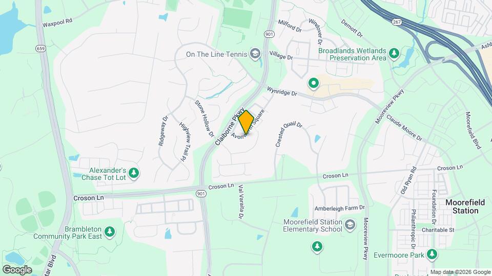 22090 Avonworth Square Map and Location Details