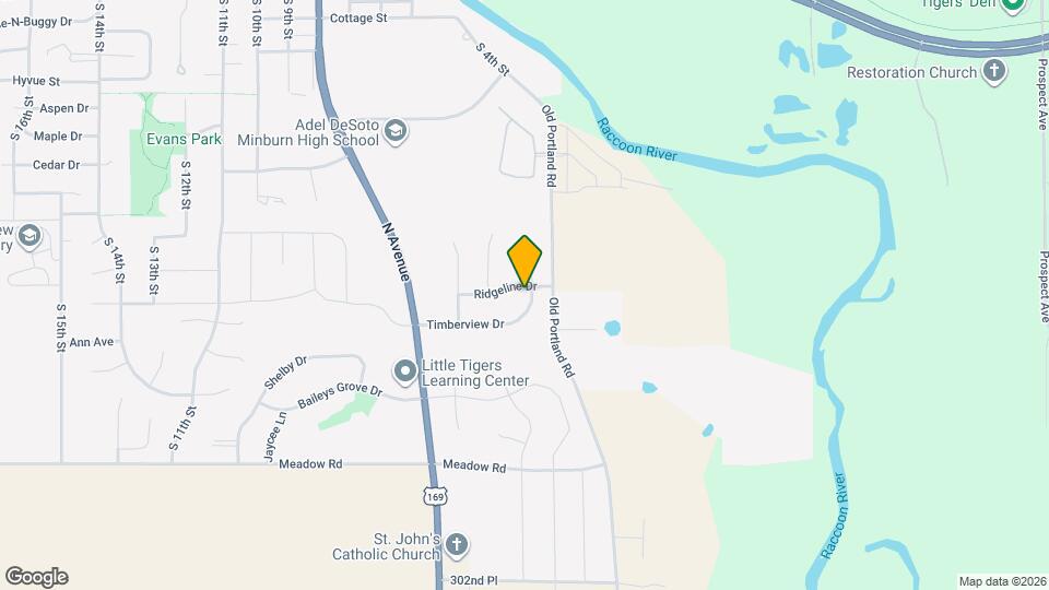 412 Timberview Dr Map and Location Details