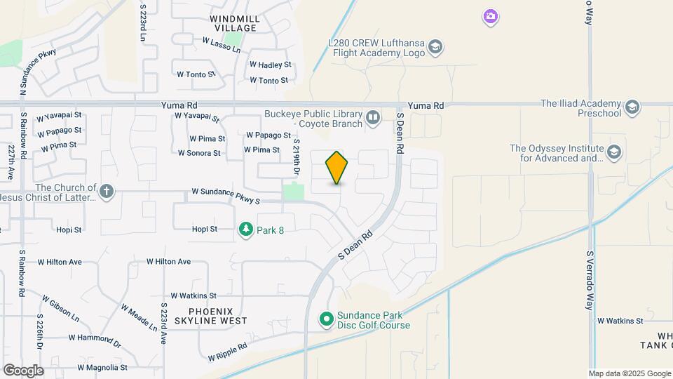 21820 W Mohave St Map and Location Details