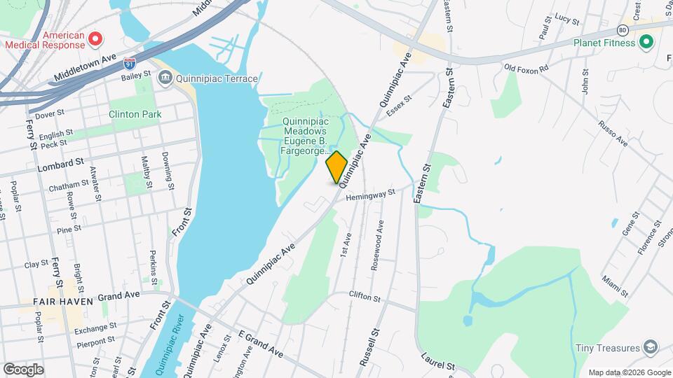 970 Quinnipiac Ave Map and Location Details