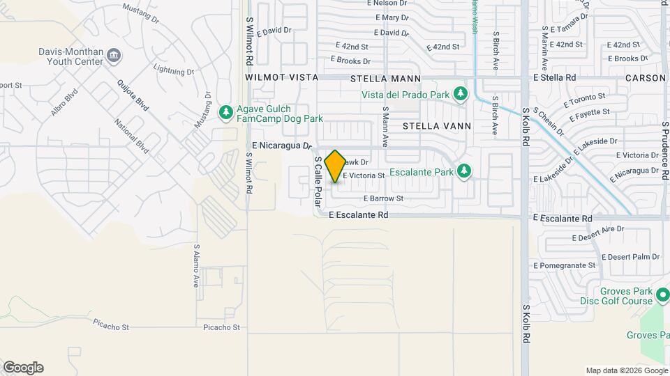 3639 S Atlin Ave Map and Location Details