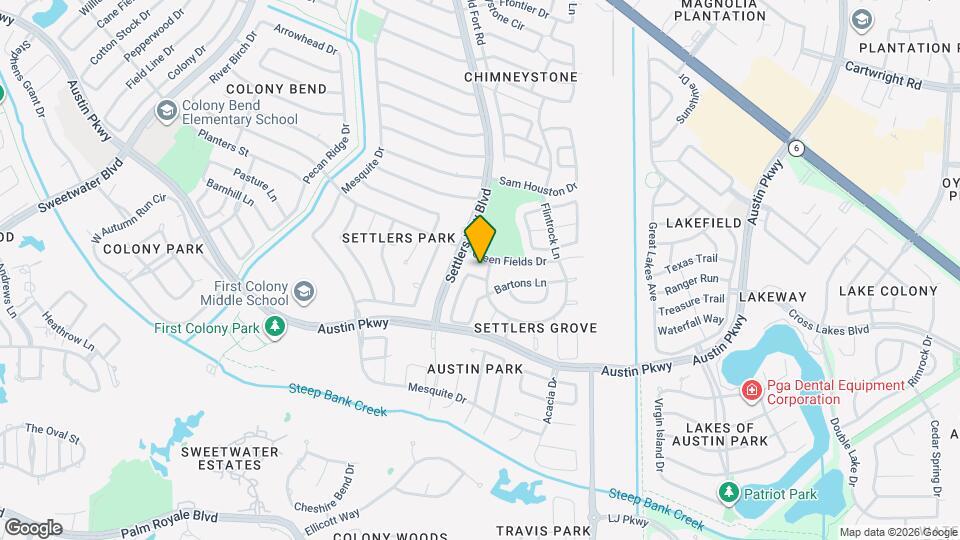 3106 Battle Ridge Ln Map and Location Details