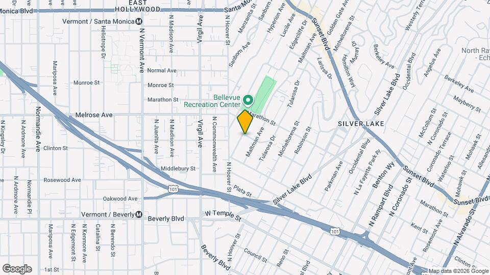 3620 Ellsworth St Map and Location Details