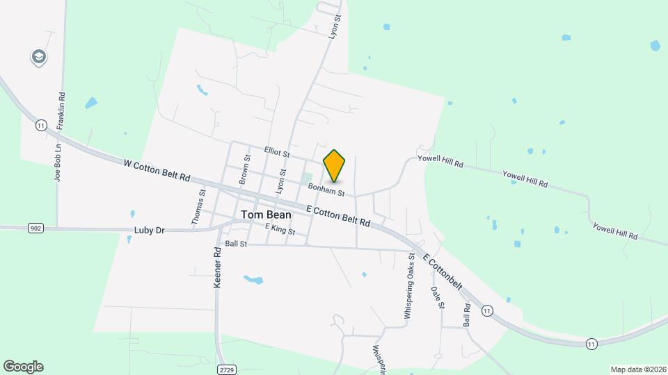 407 Bonham St Map and Location Details