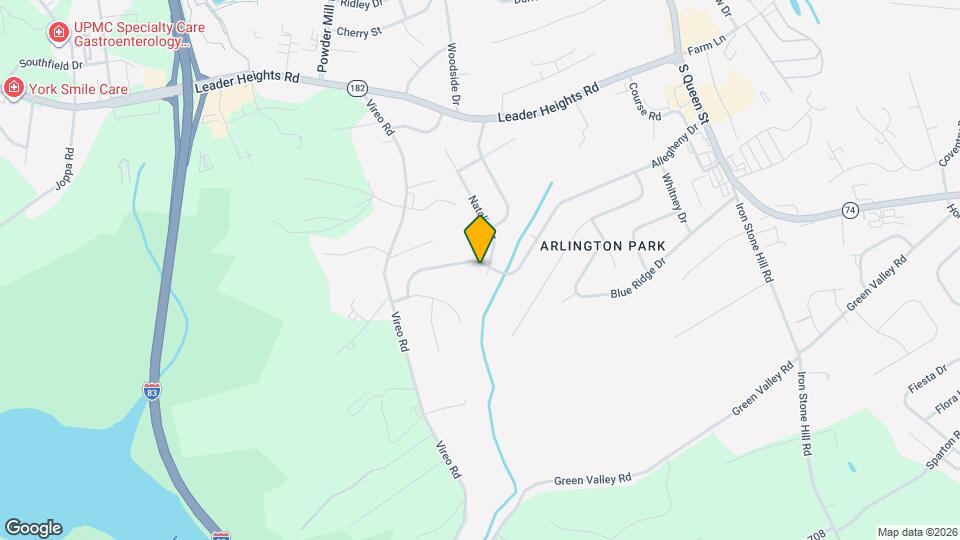 334 Allegheny Dr Map and Location Details