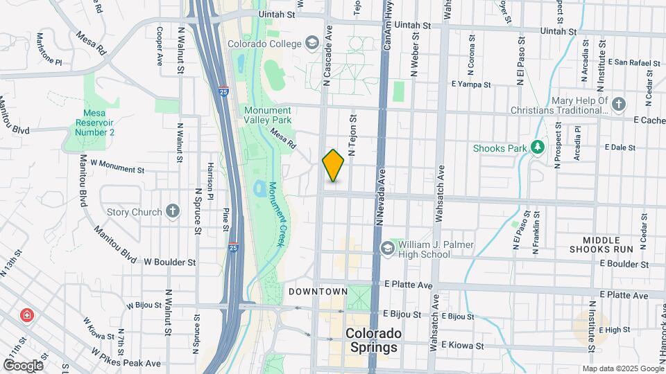 14-16 E Willamette Ave Mapa y Detalles de la Ubicación