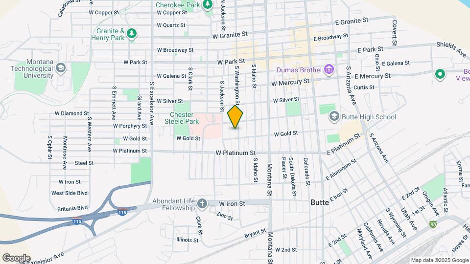 421 S Washington St, Unit C Mapa y Detalles de la Ubicación