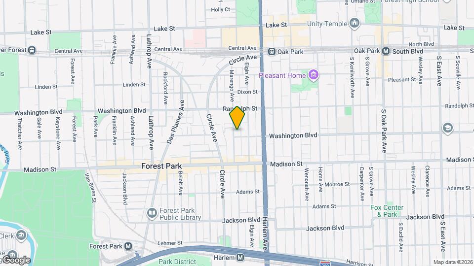 240 Marengo Ave Map and Location Details