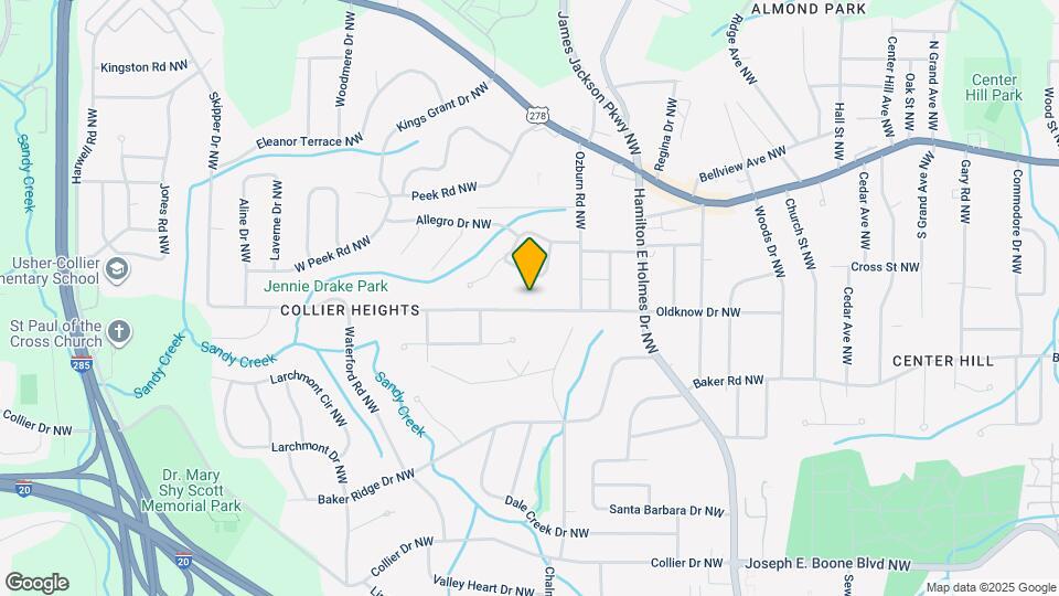 2761 Oldknow Dr NW Map and Location Details