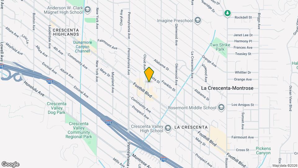 3055 Foothill Blvd Map and Location Details