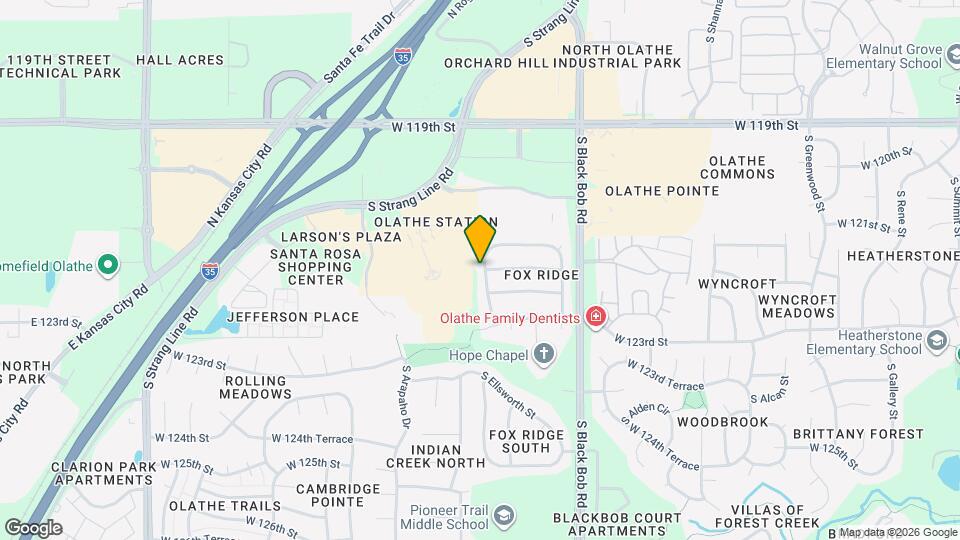 12196 S Blackfoot Dr Map and Location Details