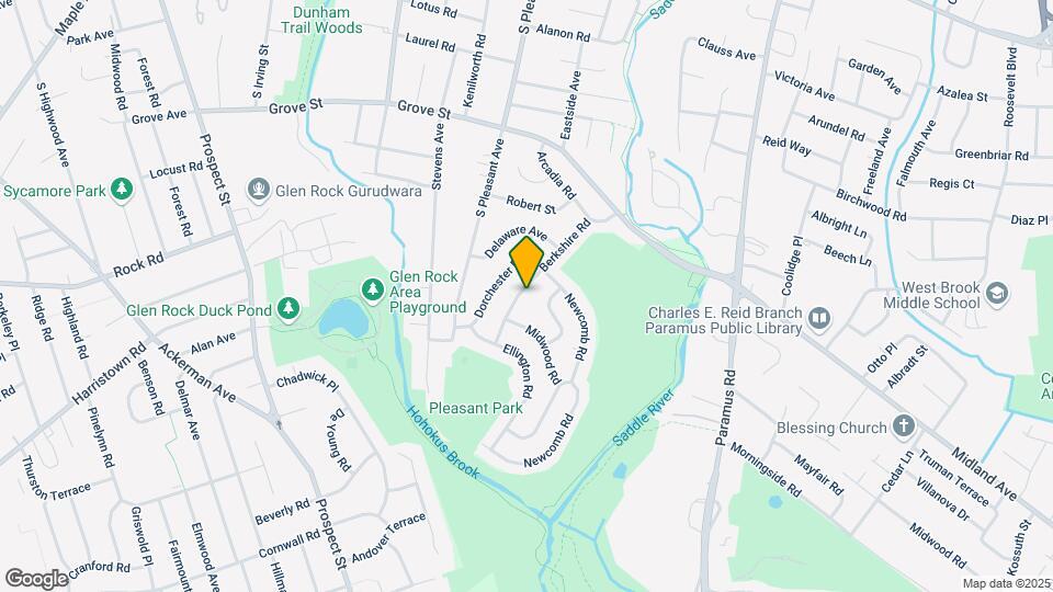 460 Berkshire Rd Map and Location Details