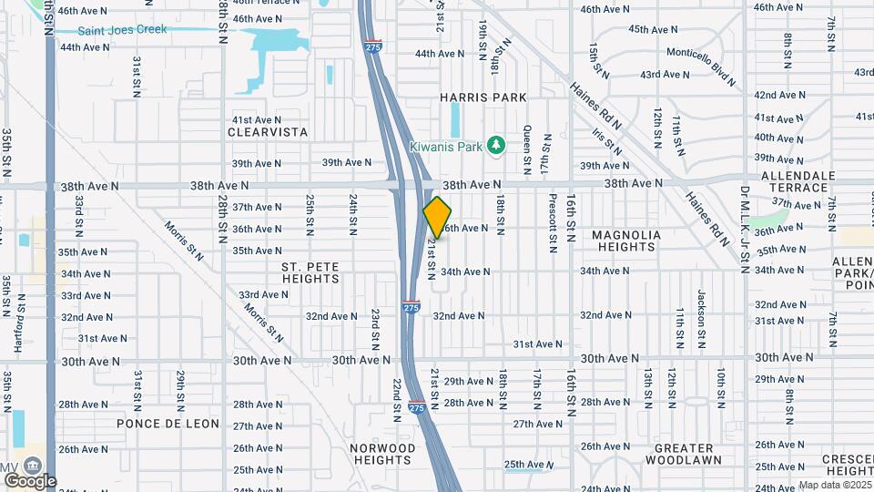 3511 21st St N Map and Location Details
