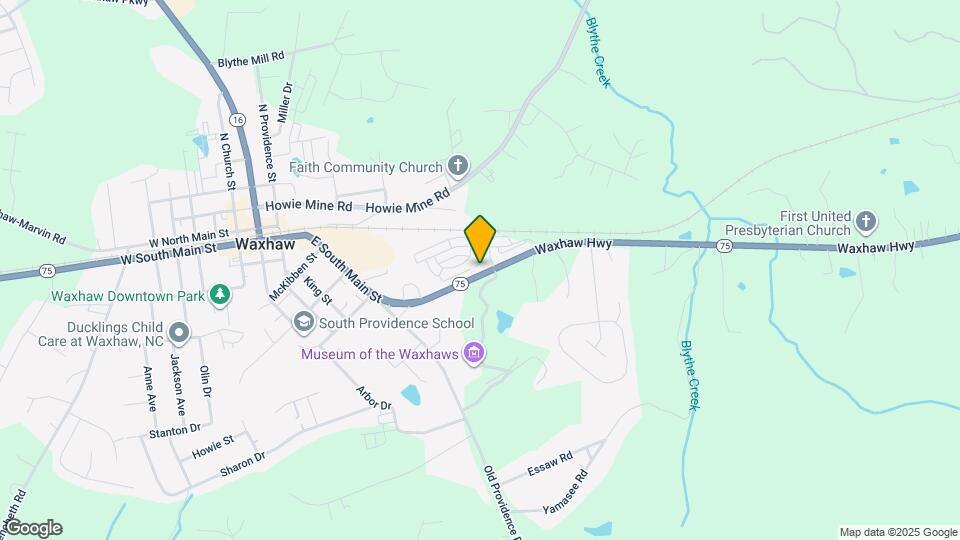 8316 Waxhaw Hwy Map and Location Details