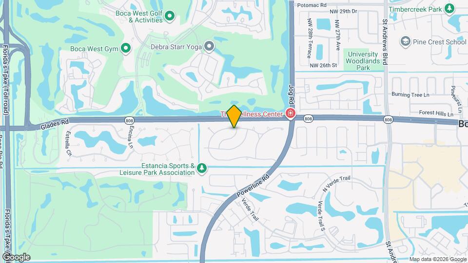 6813 Viento Way Map and Location Details