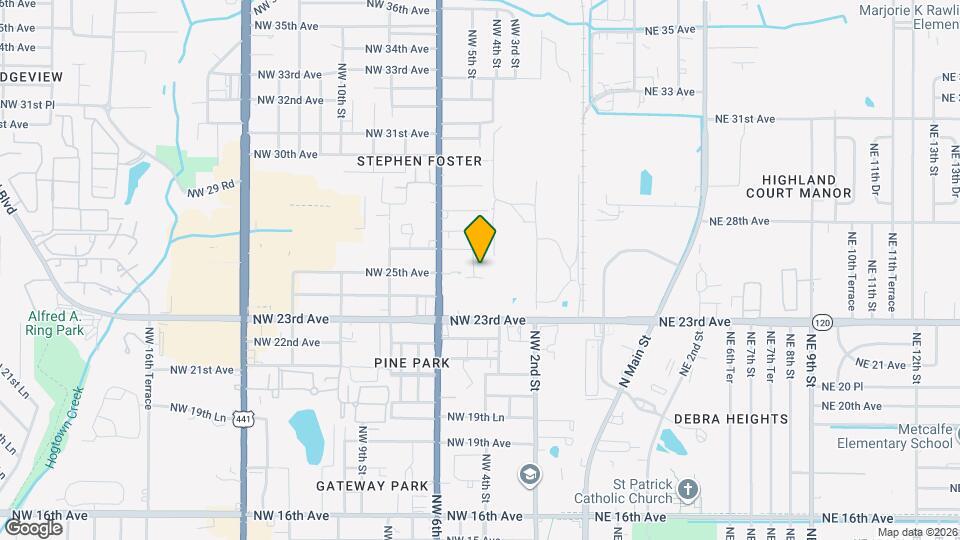 2427 NW 4th Terrace Map and Location Details