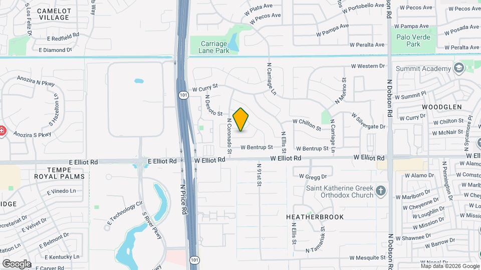 2670 W McNair St Map and Location Details