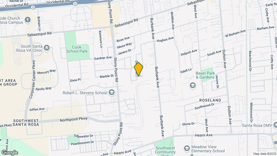 1228 Demeo St Map and Location Details