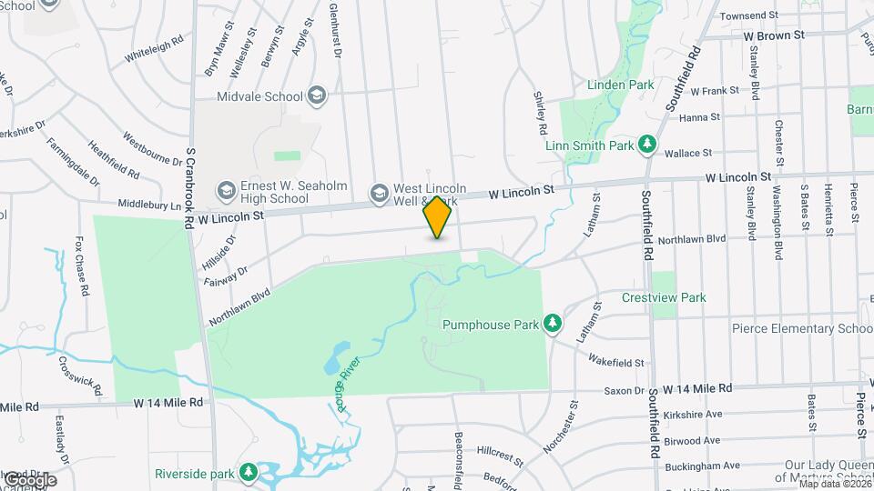 1688 Northlawn Blvd Map and Location Details