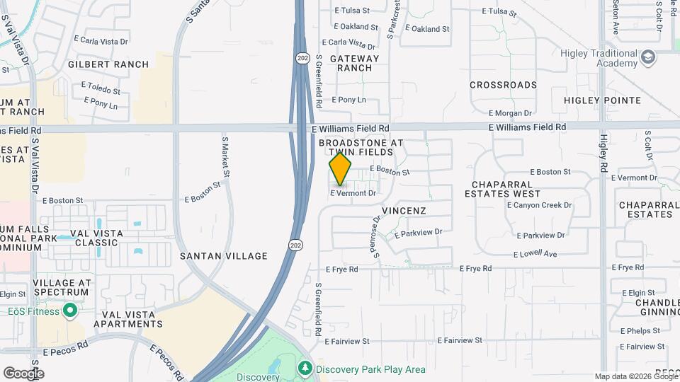 2466 E Vermont Dr Map and Location Details